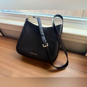 Michael Kors Brown Pebbled Shoulder Bag